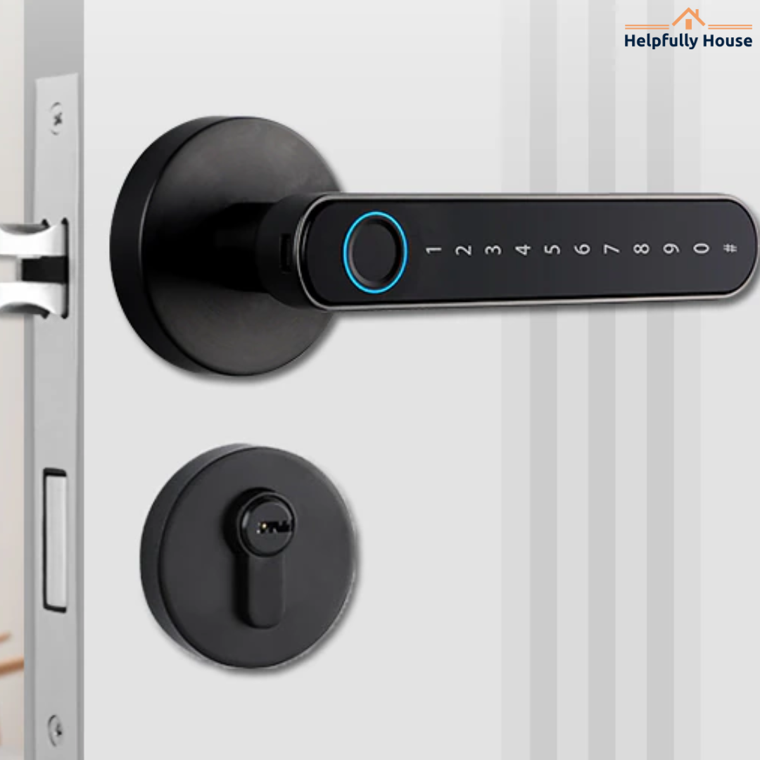 HelpfullyHouse™ Fingerprint Smart Door Lock T8 Pro